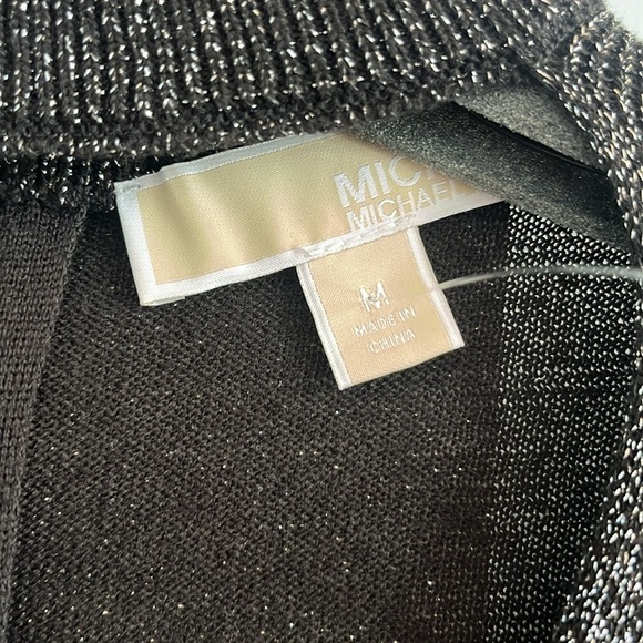 Michael Michael Kors Metallic Sweater Dres with Choker Neck size M - Picture 7 of 12